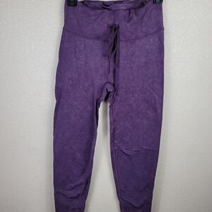 VS PINK Woman's jogger leggings purple Sz M